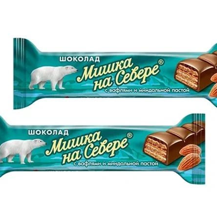 Батончик "Мишка на севере" 1 уп(14 шт.)